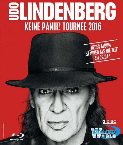M1597.Udo Lindenberg Stärker als die Zeit, Live (2016) {1 DISC 50G 1 DISC 25G)